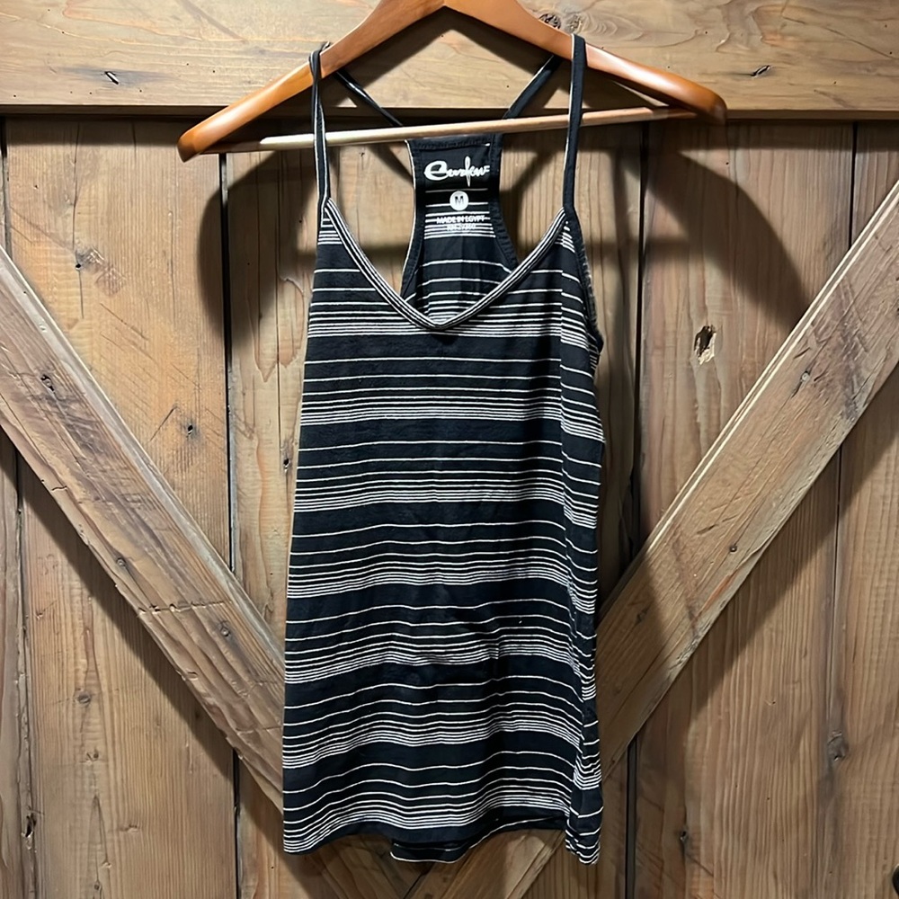 Curfew racerback tank top- M